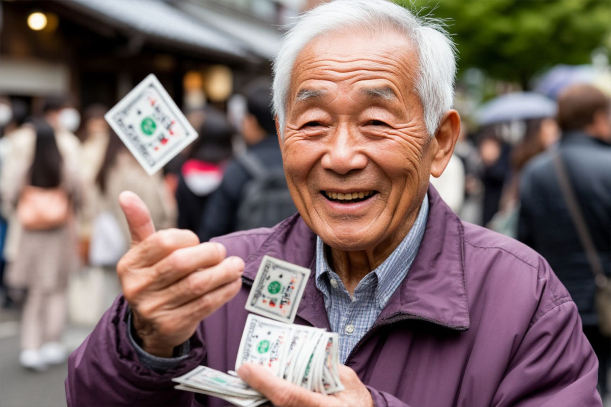 ganó la lotería y lo mantuvo en secreto