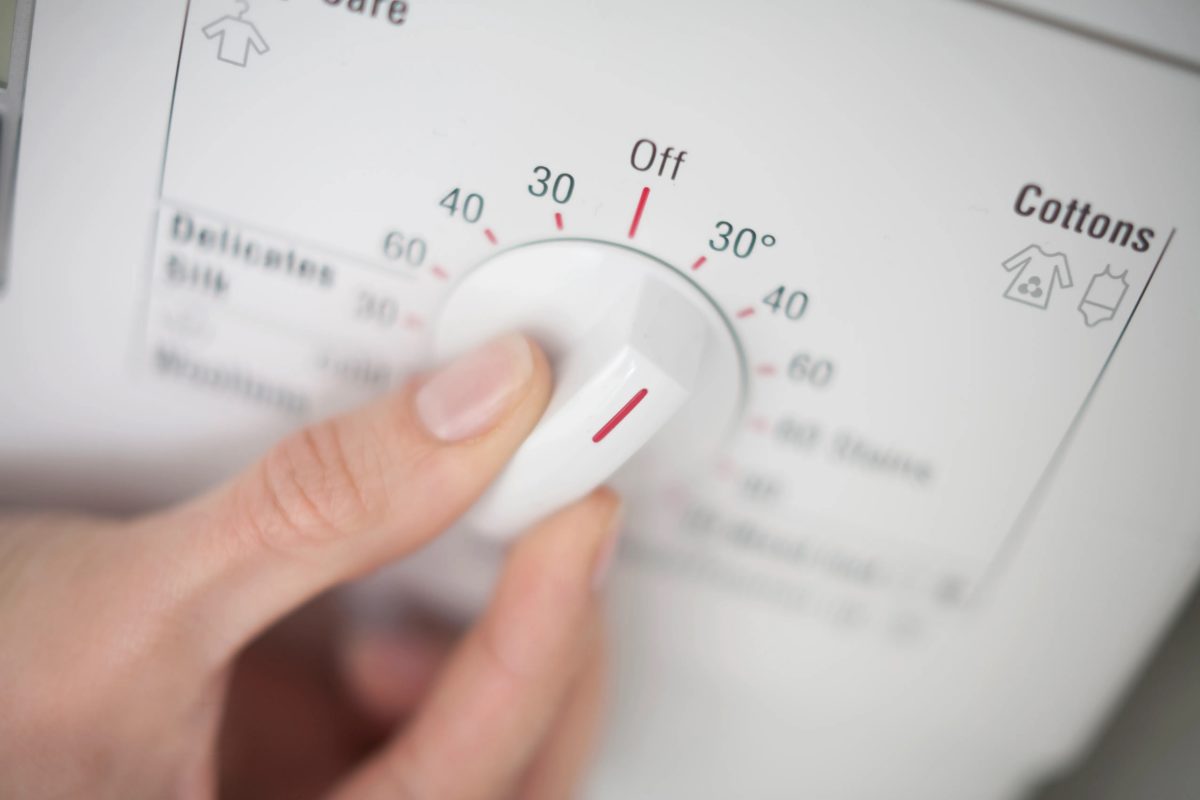 Programas de la lavadora a 40 grados centígrados