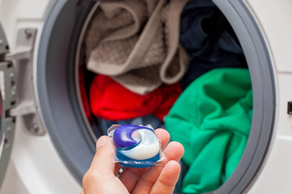 Errores al usar cápsulas para lavadora