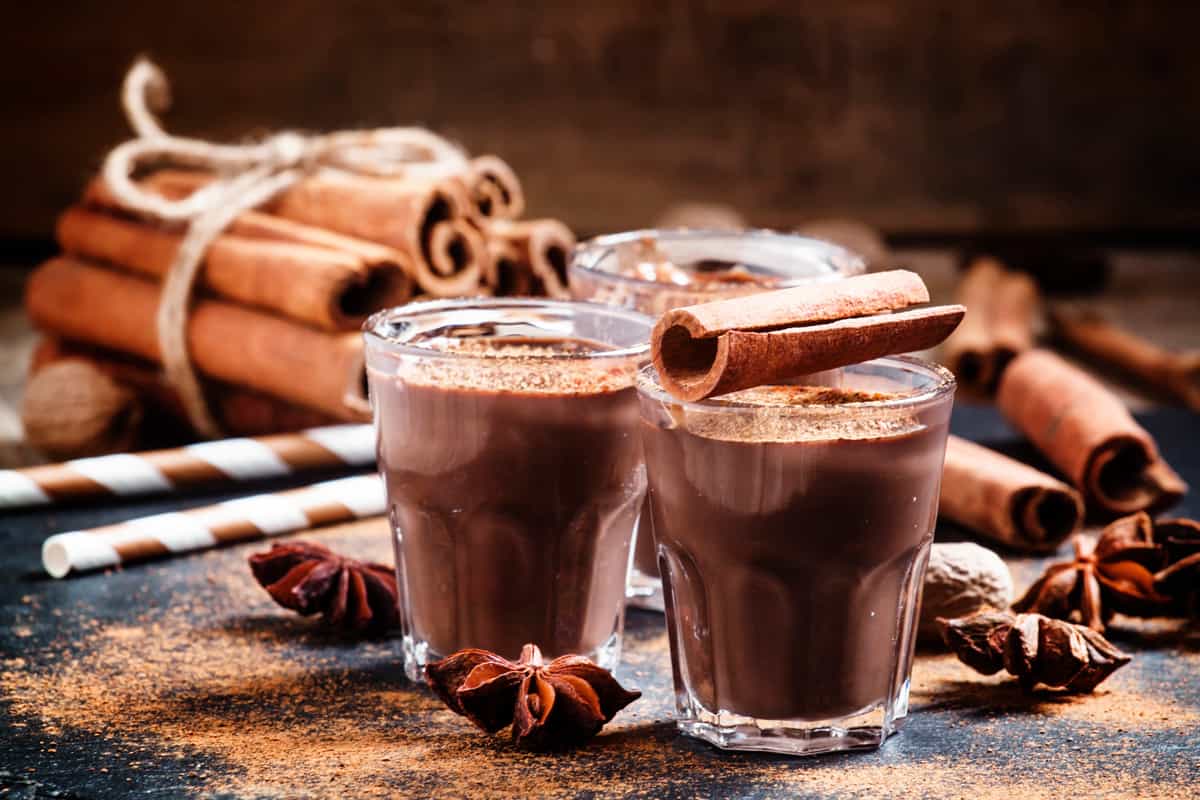 cacao con canela