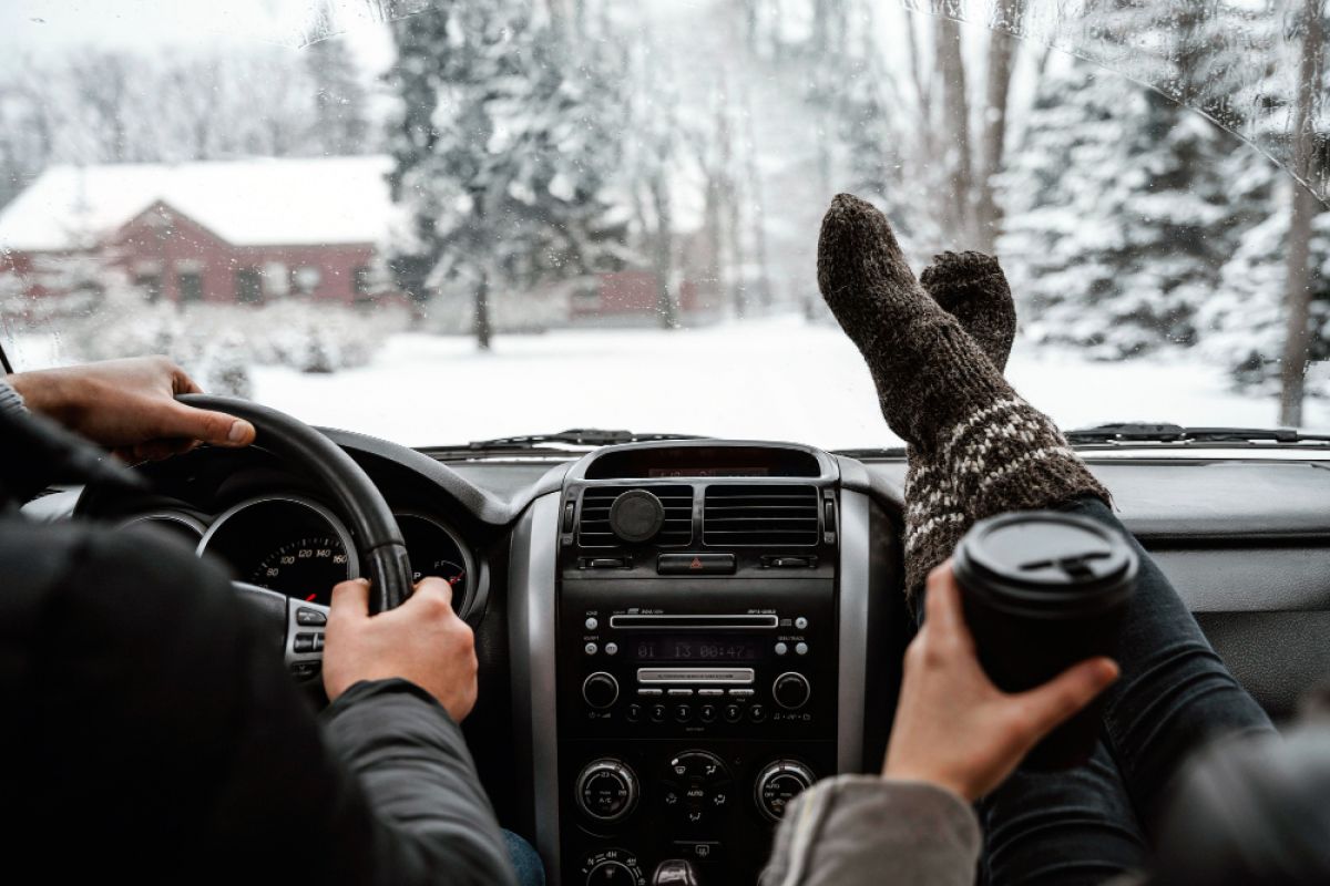 lleva ropa de abrigo en el coche